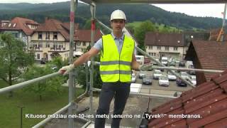 Tyvek® roofing membrane test [upl. by Arnelle]