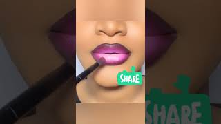 Glossy lipstick lips youtubeshorts [upl. by Patrica]