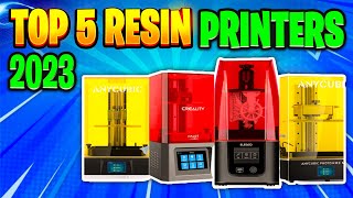 Top 5 Resin 3D Printers 2023  Resin 3D Printer Buying Guide [upl. by Ennadroj]