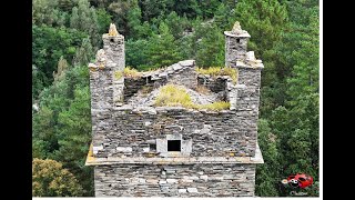 Entrée au château de Brisis Gard Cévennes Cèze 09 2024 Caillou [upl. by Scevo]