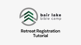 Retreat Registration Tutorial [upl. by Mccreary]