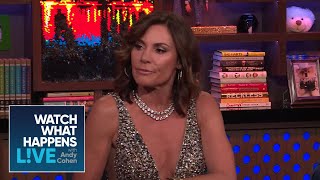 How Are Things With Luann de Lesseps And Her Kids  RHONY  WWHL [upl. by Ynafets]