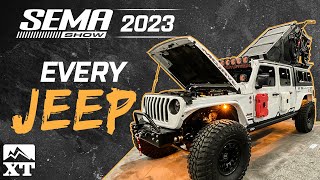 Every Jeep at SEMA 2023  New 2024 Jeep Wrangler Gladiator and Cherokees [upl. by Pitts]