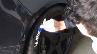 Tire Stickers Rubber Cleaner Review [upl. by Kimmy]