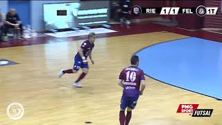 Futsal Serie A Planetwin365  Real Rieti vs Feldi Eboli Highlights [upl. by Llenyl]