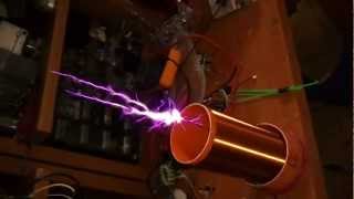 mini SSTC Solid State Tesla Coil [upl. by Rekcut72]