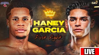 DEVIN HANEY VS RYAN GARCIA FULL FIGHT POSTFIGHT SHOW [upl. by Ydnolem399]