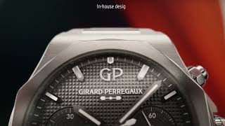 GirardPerregaux Laureato Chronograph Ti49 [upl. by Mighell751]