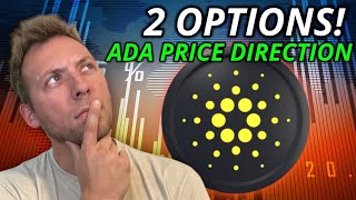 CARDANO ADA  WE HAVE 2 OPTIONS WHERE IS ADA PRICE HEADED [upl. by Asilav]