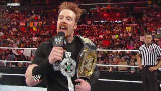 Raw Sheamus vs Zack Ryder  WWE Championship Match [upl. by Erodroeht]