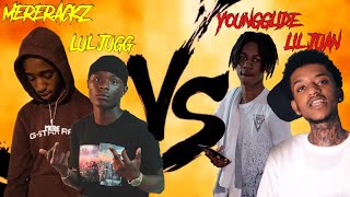 Mererackz vs YoungGlide and Lil Juan Disses and Responses [upl. by Ailed]