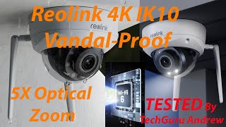 Reolink 4K VandalProof WiFi 6 Security Camera with 5X Optical Zoom [upl. by Hullda]