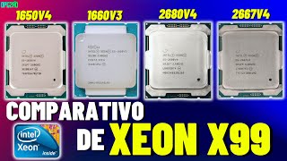 XEON 2680V4 O MONSTRO DE R70 COMPARATIVO CONTRA 1650V4 VS 1660V3 E 2667V4 [upl. by Nylloh]