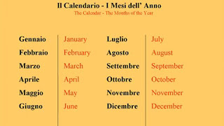 Italian for beginners 4  The Months in Italian  I Mesi [upl. by Scholz947]