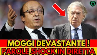 MOGGI CLAMOROSA VERITA SVELATA IN DIRETTA TV MORATTI E LINTER HANNO [upl. by Llyrat]