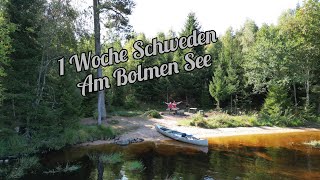 1 Woche Schweden Tour Pickup mit Wohnkabine Kanufahren am Bolmen See [upl. by Ycal]