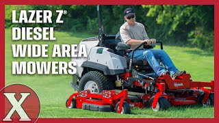 Discover Exmarks Lazer Z Diesel Wide Area Mowers [upl. by Iosep]