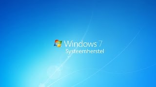 Systeemherstel Windows 7 Herstelpunten maken en systeeminstellingen terugzetten [upl. by Lotsirk862]