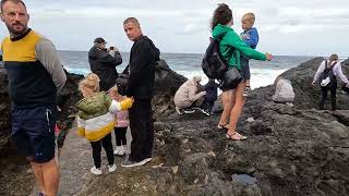 Garachico volcanic Rock Pool Tenerife Spain Walking Tour 4k love travel [upl. by Kramlich]