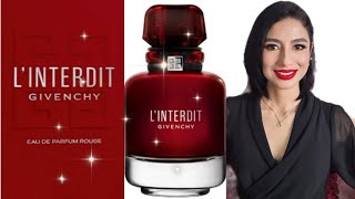 ✅️LINTERDIT ROUGE GIVENCHY Este perfume es muy duradero y espectacular🔴 [upl. by Beverly]