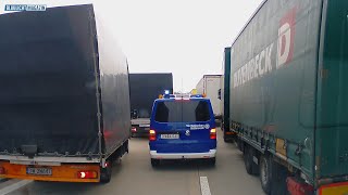 THW kämpft sich durch katastrophale Rettungsgasse [upl. by Marshall]