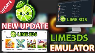 How To Download amp Setup Lime 3DS Emulator For PC Android Linux and Mac OS Citra fork [upl. by Malo]