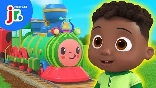 Codys FIRST Train Ride Song 🚂 CoComelon Lane  Netflix Jr [upl. by Eldoria]