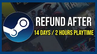 How To Refund Game After 14 Days amp 2 Hours Playtime Tutorial [upl. by Amelina]