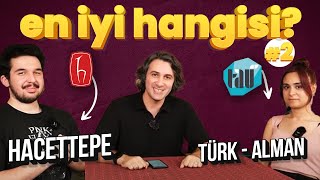 HACETTEPE ÜNİVERSİTESİ VS TÜRK ALMAN ÜNİVERSİTESİ  En İyi Hangisi 2 [upl. by Utham]