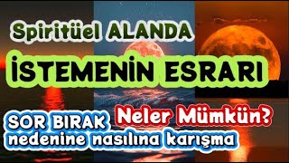 Spiritüel ALANDA İstemenin ESRARI Sor Bırak  Nedenine nasılına karışma  NELER MÜMKÜN seslikitap [upl. by Ahsiekam200]