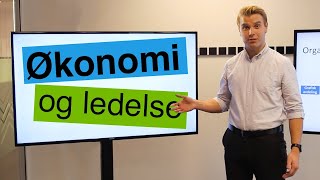 Økonomi og ledelse [upl. by Keon]