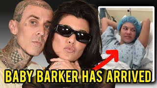 Kourtney Kardashian amp Travis Barker Welcome First Child Together [upl. by Clarance]