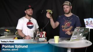 Live Fly Tying  Articulated Pike Fly by Niklaus Bauer  Kanalgratis Live  Feb 26th [upl. by Inalan714]