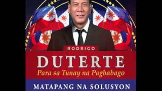 Rodrigo Duterte ATIN ITO Campaign Song [upl. by Emmerich]