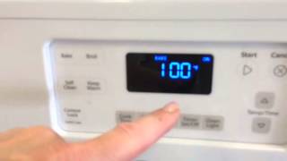 Preheating a gas oven [upl. by Ileray]