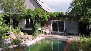 Schwimmteich selber bauen Teil 4 Teichfilter aus Regentonnen Natural Pool  Organic Pool DIY Part 4 [upl. by Neyrb]