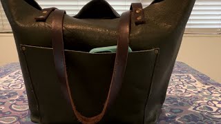 3 years later Portland Leather Goods tote [upl. by Andersen]