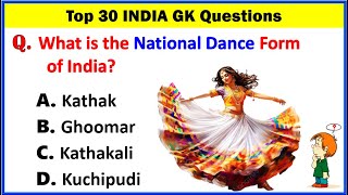 Top 30 INDIA Gk Question and Answer  Gk Questions and Answers  GK Quiz  Gk Question GK GS GK17 [upl. by Nina879]