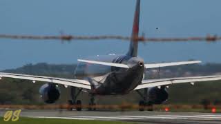 Jetstar a320 blasting out of Gold Coast airport [upl. by Neeli]