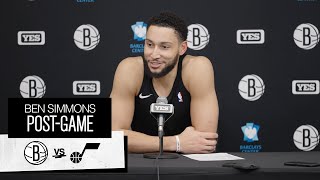 Ben Simmons  PostGame Press Conference  Utah Jazz  1292024 [upl. by Hareemas]