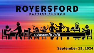 Royersford Baptist Church Worship September 15 2024 [upl. by Caye]