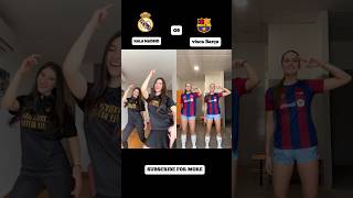 HALA MADRID Vs VISCA BARÇA  Prt 1 shorts dance music halamadrid viscabarça laliga [upl. by Zoes]