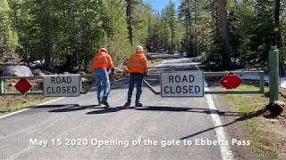 May 15 2020 Ebbetts Pass Opening [upl. by Saltzman]