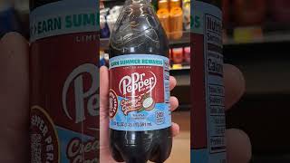 Dr Pepper Creamy Coconut Soda Pop Looks Delicious at Walmart [upl. by Llednil]