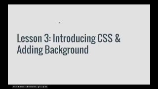 Twine Tutorial 03 CSS amp Background [upl. by Rother48]