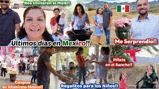 ‼️Nos Invitaron al Mole😋Regalos para TODOS🎁Fuimos de Compras a Altamirano🇲🇽Mi Esposo me SORPRENDE😍 [upl. by Dillie832]