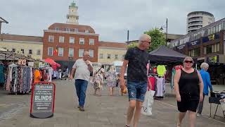 ROMFORD MARKET 2022 Walking Through [upl. by Elon250]