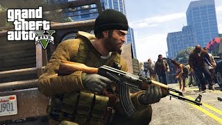 GTA 5 Zombie Apocalypse Mod 2  SURVIVAL GTA 5 Mods [upl. by Behka42]