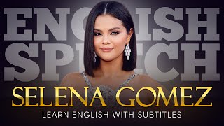 ENGLISH SPEECH  SELENA GOMEZ Mental Health Awareness English Subtitles [upl. by Talanian]