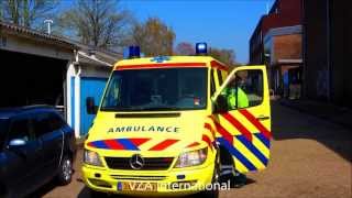 Licht en geluidsshowtje ambulance VZA International [upl. by Stacey195]